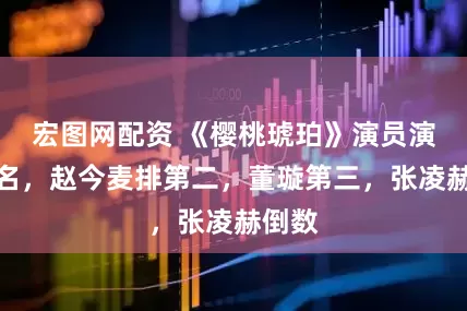 宏图网配资 《樱桃琥珀》演员演技排名，赵今麦排第二，董璇第三，张凌赫倒数